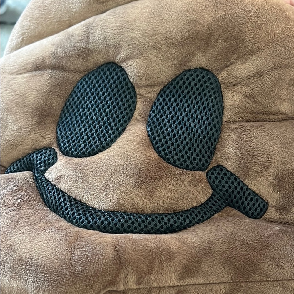 NEW Emojination Brown Plush Mask - Picture 4 of 5